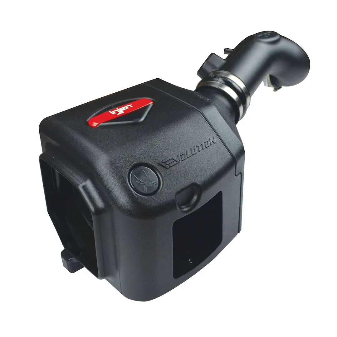 EVO7103 – INJEN Cold Air Intake, Black Polyethylene Tube Supernano-Web Blue Filter With Air Box - view 2